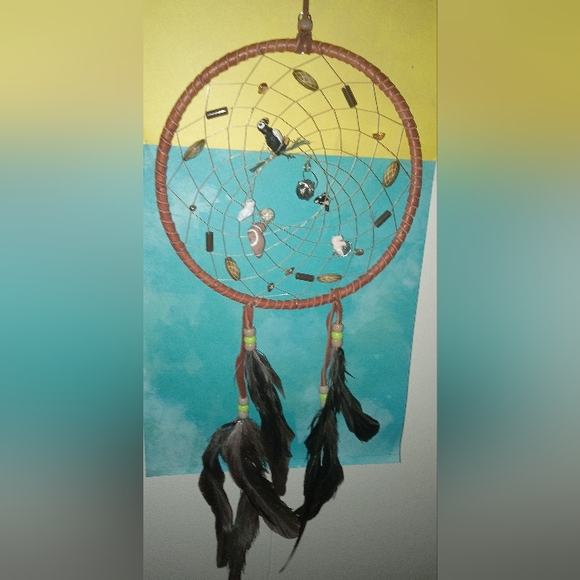 Hand Made Japanese dream catcher - Picture 1 of 3